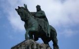 Estàtua de Jaume I a la plaça Espanya de Palma Estàtua de Jaume I a la plaça Espanya de Palma