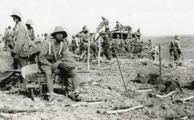 Militars espanyols a la campanya del Rif l'any 1921