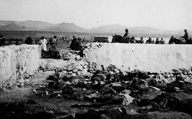 Després d'una batalla a la campanya del Rif del 1921