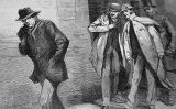 "With the Vigilance Committee in the East End: A Suspicious Character", una il·lustració apareguda a 'The Illustrated London News' el 13 d'octubre del 1888 "With the Vigilance Committee in the East End: A Suspicious Character", una il·lustració apareguda a 'The Illustrated London News' el 13 d'octubre del 1888