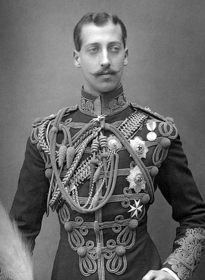 El príncep Albert Víctor, nét de la reina Victòria i fill del futur Eduard VII, també va estar en el punt de mira de Scotland Yard