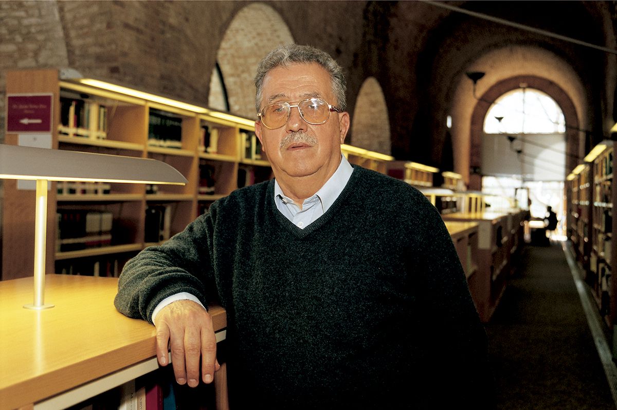 Imatge d'arxiu de l'historiador Josep Fontana