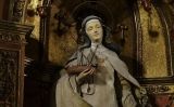 Maria de Cervelló en una de les capelles de la Mercè de Barcelona Maria de Cervelló en una de les capelles de la Mercè de Barcelona