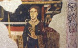 Retrat de Llúcia de la Marca a Sant Pere del Burgal