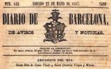 Capçalera del 'Diario de Barcelona' Capçalera del 'Diario de Barcelona'