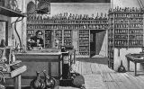 Michael Faraday representat al seu laboratori de la Royal Institution de Londres Michael Faraday representat al seu laboratori de la Royal Institution de Londres