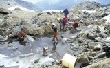 El lloc on es va trobar el cos congelat d'Ötzi, a la serralada d'Ötztal, al Tirol del Sud El lloc on es va trobar el cos congelat d'Ötzi, a la serralada d'Ötztal, al Tirol del Sud