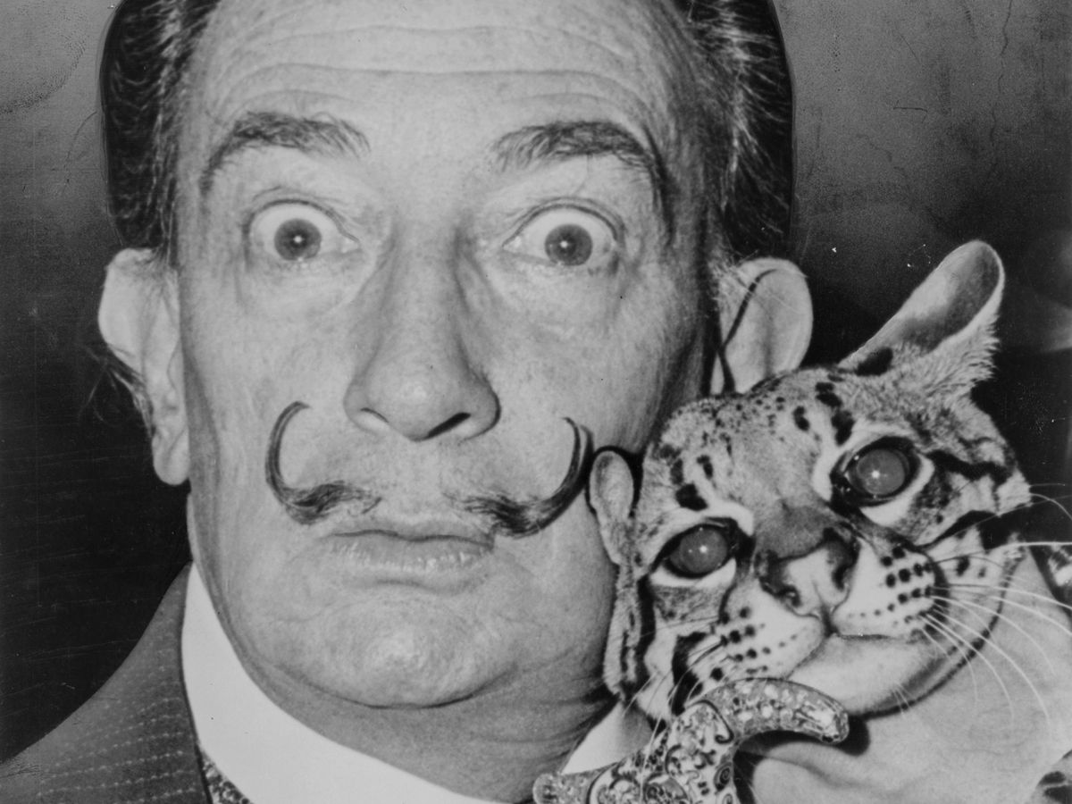 Retrat de l'artista empordanès Salvador Dalí
