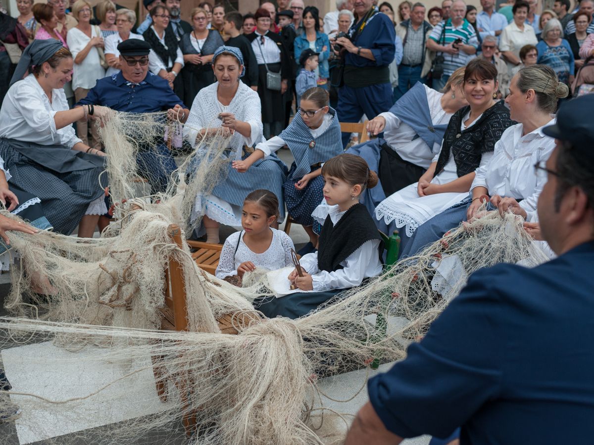 Els veïns de la Ràpita en una de les edicions de la fira Orígens