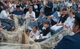 Els veïns de la Ràpita en una de les edicions de la fira Orígens Els veïns de la Ràpita en una de les edicions de la fira Orígens