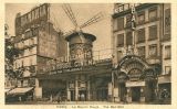 El Moulin Rouge en una postal del 1900 El Moulin Rouge en una postal del 1900