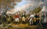 Rendició del general Burgoyne després de la batalla Rendició del general Burgoyne després de la batalla