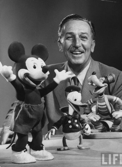 Walt Disney amb Mickey Mouse Walt Disney amb Mickey Mouse