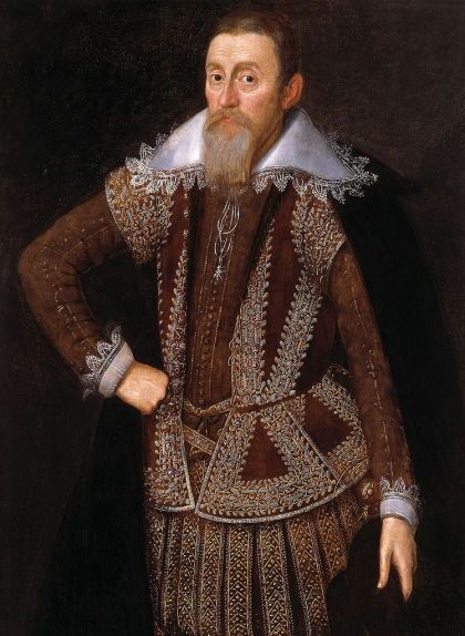 Retrat de Lord Monteagle, de John de Critz Retrat de Lord Monteagle, de John de Critz