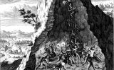 Les condicions de treball a les mines de Potosí en un gravat de Theodor de Bry Les condicions de treball a les mines de Potosí en un gravat de Theodor de Bry