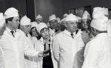 Gorbatxov i la seva dona de visita a la planta nuclear de Txernòbil Gorbatxov i la seva dona de visita a la planta nuclear de Txernòbil