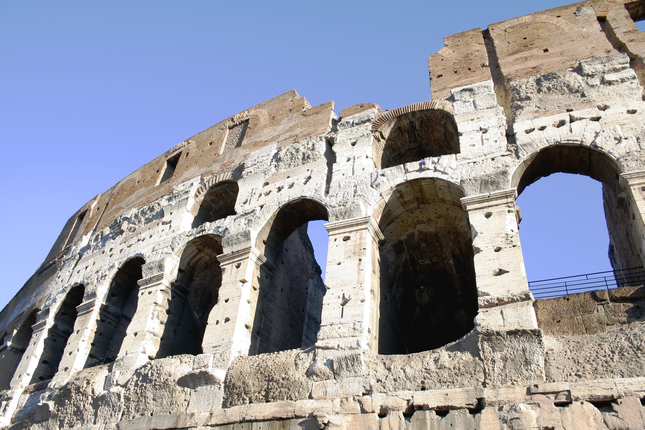 El Colosseu es van construir amb ciment romà, un material revolucionari