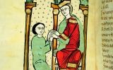 Arnau Mir de Tost encomanant-se a Ermengol II d'Urgell Arnau Mir de Tost encomanant-se a Ermengol II d'Urgell