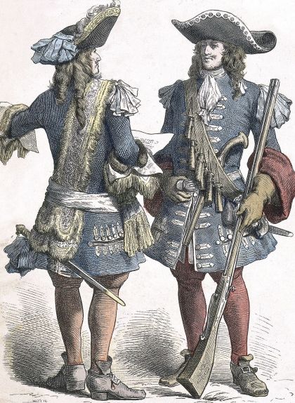 Dos mosqueters de la guàrdia francesa