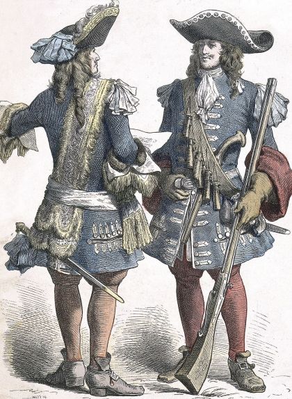 Dos mosqueters de la guàrdia francesa Dos mosqueters de la guàrdia francesa