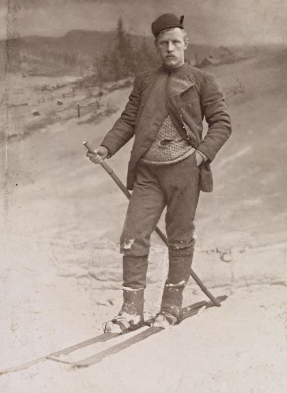 Portrett av Fridtjof Nansen (1861 1930), 1890 (11465186416)