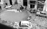 El forat que va deixar l'explosió en què va morir Carrero Blanco El forat que va deixar l'explosió en què va morir Carrero Blanco