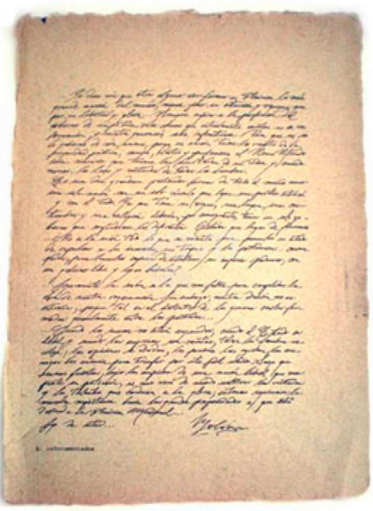 La 'Carta de Jamaica', de Simón Bolívar La 'Carta de Jamaica', de Simón Bolívar