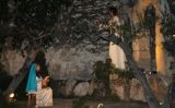 L'escena de l'anunciació del pessebre de La Pobla de Montornès L'escena de l'anunciació del pessebre de La Pobla de Montornès