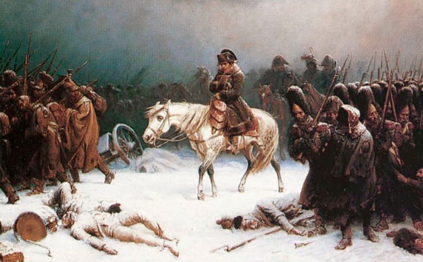 'La retirada de Napoleó de Moscou', d'Adolph Northen