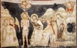 Fresc que representa el baptisme de Jesús Fresc que representa el baptisme de Jesús