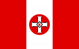 La bandera del Ku Klux Klan