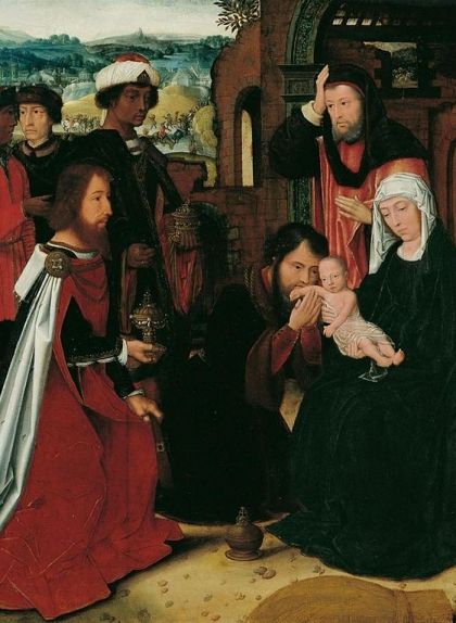'L'adoració dels Reis d'Orient', d'Ambrosius Benson 'L'adoració dels Reis d'Orient', d'Ambrosius Benson