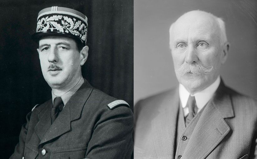 Charles De Gaulle i Philippe Pétain, dos herois i un traïdor Charles De Gaulle i Philippe Pétain, dos herois i un traïdor