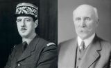 Charles de Gaulle (esquerra) i Philippe Pétain (dreta) Charles de Gaulle (esquerra) i Philippe Pétain (dreta)