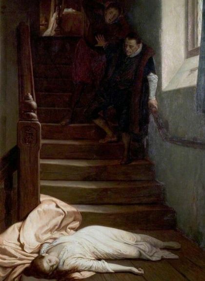 'La mort d'Amy Robsart', del pintor anglès William Frederick Yeames