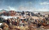Detall del quadre 'Batalla de Tetuan', de Marià Fortuny Detall del quadre 'Batalla de Tetuan', de Marià Fortuny