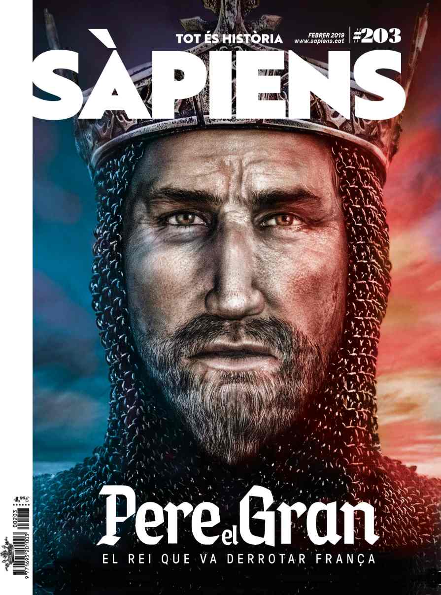 Portada número 203 del SÀPIENS (febrer 2019)