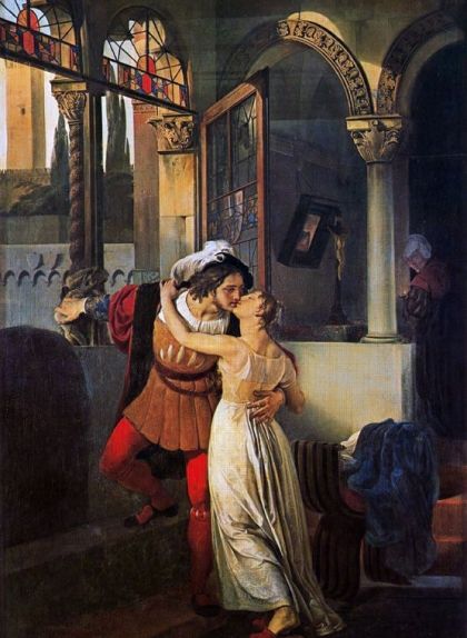 Romeu i Julieta de Francesco Hayez