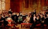 'Asserció de la Llibertat de Consciència pels independents de l'Assemblea de Divins a Westminster', de John Rogers Herbert 'Asserció de la Llibertat de Consciència pels independents de l'Assemblea de Divins a Westminster', de John Rogers Herbert