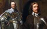 Retrats de Carles I i Oliver Cromwell Retrats de Carles I i Oliver Cromwell