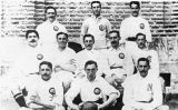 Jugadors de Madrid CF blanc i blau Jugadors de Madrid CF blanc i blau