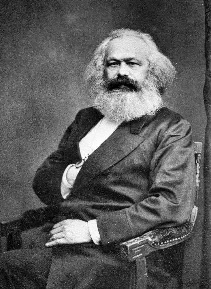 Retrat de Karl Marx (1818-1883) Retrat de Karl Marx (1818-1883)