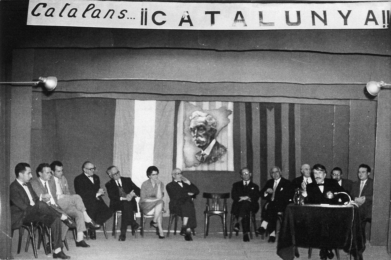 Homenatge del Grup Joventut Catalana a Francesc Macià l'any 1959 Homenatge del Grup Joventut Catalana a Francesc Macià l'any 1959