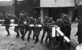 La Wehrmacht creuant la frontera polonesa l'1 de setembre de 1939