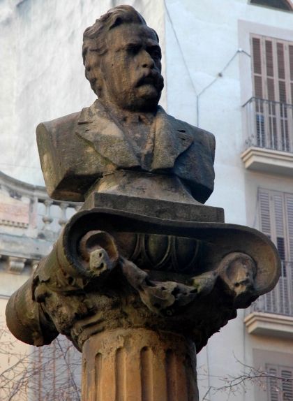 Monument a Josep Anselm Clavé a Manresa Monument a Josep Anselm Clavé a Manresa