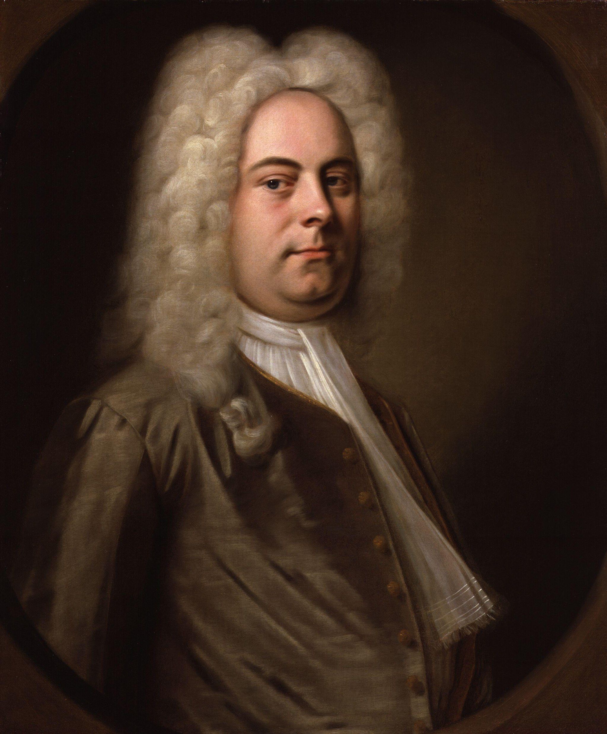 Retrat de Georg Friedrich Händel fet pel pintor alemany Balthasar Denner