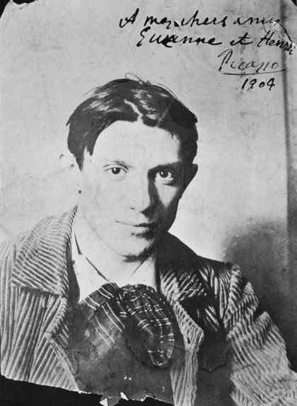 Fotografia de Pablo Picasso (1904)
