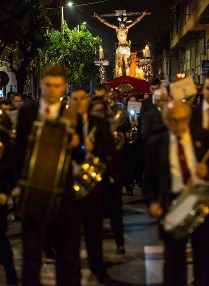 Processó de 'saetes' a Sant Vicenç dels Horts Processó de 'saetes' a Sant Vicenç dels Horts