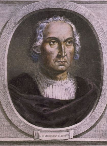 Retrat de Cristòfor Colom que es conserva a la biblioteca del Congrés dels Estats Units
