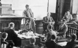 Charles Lindbergh testificant al judici contra Richard Hauptmann Charles Lindbergh testificant al judici contra Richard Hauptmann